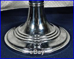 ALADDIN TREASURE B-136 PAT RARE CHROMIUM PLATED MODEL B, TABLE LAMP WithSHADE