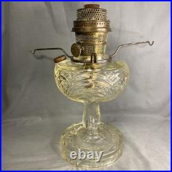 ALADDIN WASHINGTON DRAPE Clear Glass Oil Kerosene Lamp Model B53 Model B Burner