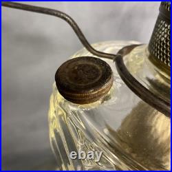 ALADDIN WASHINGTON DRAPE Clear Glass Oil Kerosene Lamp Model B53 Model B Burner