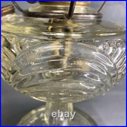 ALADDIN WASHINGTON DRAPE Clear Glass Oil Kerosene Lamp Model B53 Model B Burner