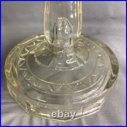 ALADDIN WASHINGTON DRAPE Clear Glass Oil Kerosene Lamp Model B53 Model B Burner