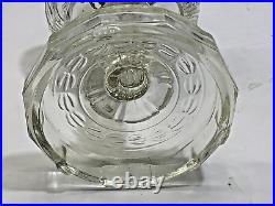 ALADDIN WASHINGTON DRAPE Clear Glass Oil Kerosene Lamp Model B53 Model B Burner