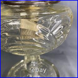 ALADDIN WASHINGTON DRAPE Clear Glass Oil Kerosene Lamp Model B53 Model B Burner