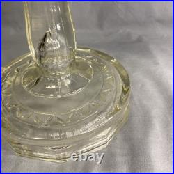 ALADDIN WASHINGTON DRAPE Clear Glass Oil Kerosene Lamp Model B53 Model B Burner