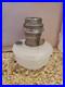 ALADDIN White Moonstone Kerosene Hanging Oil Lamp-Sconce Font Model B Burner