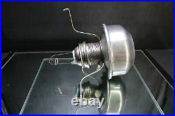 ALLADDIN Brushed Aluminum Metal Kerosene Oil Lamp with Model C Burner 10 Spyder