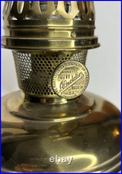 AMAZING! ANTIQUE! Aladdin Model 11 Brass oil lamp! 1922-28