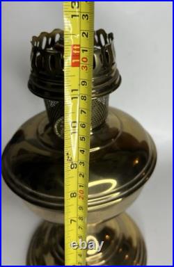 AMAZING! ANTIQUE! Aladdin Model 11 Brass oil lamp! 1922-28
