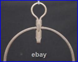 ANTIQUE ALADDIN COUNTRY STORE HANGING OIL LAMP With SHADE