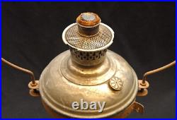 ANTIQUE ALADDIN COUNTRY STORE HANGING OIL LAMP With SHADE