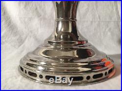 ANTIQUE ALADDIN KEROSENE OIL LAMP MODEL NO. 12 SURVIVAL EMERGENCY LIGHT HEAT assy