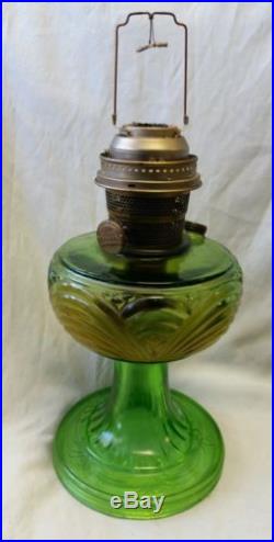 ANTIQUE ALADDIN NU-TYPE WASHINGTON DRAPE OIL KEROSENE LAMP MODEL B BURNER