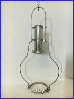 ANTIQUE ALADDIN nickel KEROSENE oil HANGING LAMP frame MODEL NO. 5 6 style 115