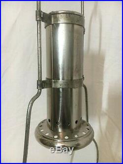 ANTIQUE ALADDIN nickel KEROSENE oil HANGING LAMP frame MODEL NO. 5 6 style 115