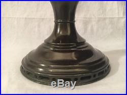 ANTIQUE ALADDIN old KEROSENE oil LAMP MODEL no. 12 BRONZE NEAR MINT rare BURNER