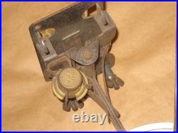 ANTIQUE Aladdin Model 23 Railroad Lamp Aluminum Train Wall Light Kerosene Oil