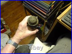 ANTIQUE BICYCLE LAMP Aladdin Uncle Sam COLORED JEWELS ON SIDES As Is As Shown