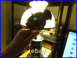 ANTIQUE BICYCLE LAMP Aladdin Uncle Sam COLORED JEWELS ON SIDES As Is As Shown