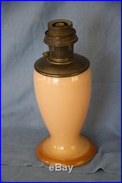 Aladdin 10 Inch Amber Vase Lamp Kerosene Lamp Burner