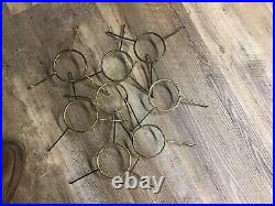 Aladdin 10 Inch Spider Arm Type Shade Holders, Lot Of Eight (8)