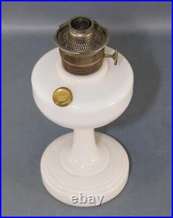 Aladdin 101 White Venetian Oil Kerosene Lamp Model B Burner