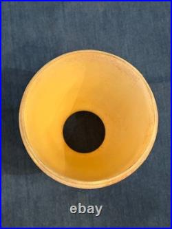 Aladdin 1245 Peach Venetian Art Craft Model 12 Vase Oil Lamp 10 1/4