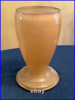 Aladdin 1245 Tan Model 12 Vase Oil Lamp 10 1/4