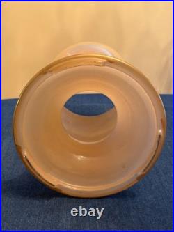 Aladdin 1245 Tan Model 12 Vase Oil Lamp 10 1/4