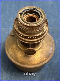 Aladdin 1245 Tan Model 12 Vase Oil Lamp 10 1/4