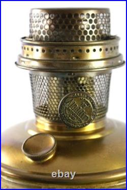 Aladdin 1930-36 Model 12 Vase Lamp Variegated Duo Tan Style 1241