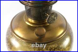 Aladdin 1930-36 Model 12 Vase Lamp Variegated Duo Tan Style 1241