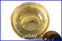 Aladdin 1930-36 Model 12 Vase Lamp Variegated Duo Tan Style 1241