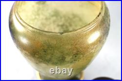 Aladdin 1930-36 Model 12 Vase Lamp Variegated Duo Tan Style 1241