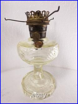 Aladdin 1932 Clear Washington Drape MODEL'A' Lamp withNU-TYPE Burner & Shade Ring