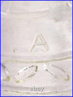 Aladdin 1932 Clear Washington Drape MODEL'A' Lamp withNU-TYPE Burner & Shade Ring