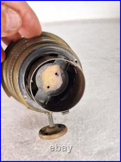 Aladdin 1932 Clear Washington Drape MODEL'A' Lamp withNU-TYPE Burner & Shade Ring