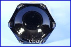 Aladdin 1935-36 B-104 Corinthian Clear/Black Foot Oil Lamp Nickle Model B Burner