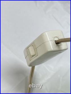 Aladdin 1935 Green Crystal Corinthian Oil Lamp Nickle Model B Burner Electric