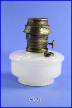 Aladdin 1936-38 #0152 White Moonstone Bracket Hanging Oil Font Nickle B Burner