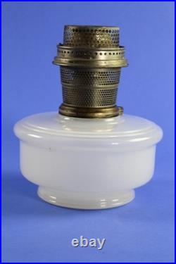 Aladdin 1936-38 #0152 White Moonstone Bracket Hanging Oil Font Nickle B Burner