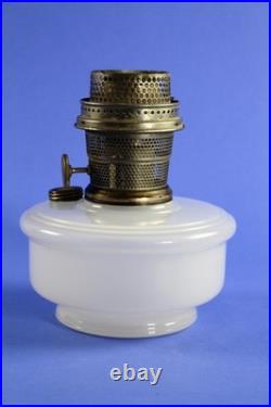 Aladdin 1936-38 #0152 White Moonstone Bracket Hanging Oil Font Nickle B Burner