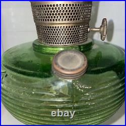 Aladdin 1938 Model B-81 Green Beta Crystal Kerosene Beehive Lamp Oil Lamp Burner