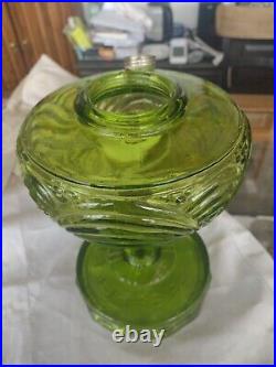 Aladdin 1939 Green Washington Drape Oil Lamp