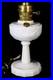 Aladdin 1940-49 B-75 Post War Alacite V-Foot Oil Lamp withBrass Electric Burner