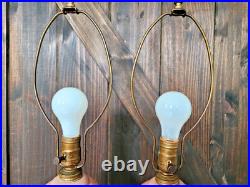Aladdin 1949 Electric Pink & Alacite Table Lamp Set of 2 32 tall Aladdin 1949 Electric Pink & Alacite Table Lamp Set of 2 32 tall