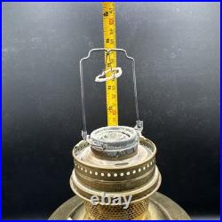 Aladdin 1969-2015 B-2301 Solid Brass Model #23 Kerosene Oil Table Lamp 23 Burner
