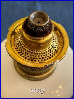 Aladdin 1983 model 23 75th anniversary shelf oil lamp with burner