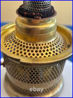 Aladdin 1983 model 23 75th anniversary shelf oil lamp with burner