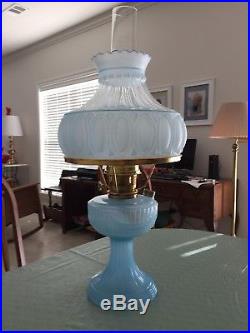 Aladdin 1992 blue Moonstone lamp