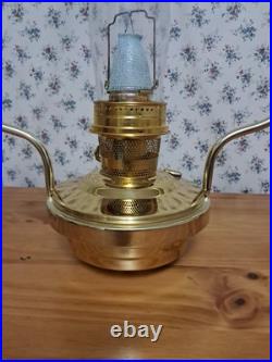 Aladdin 23 Hanging Kerosene Lamp With Chimney And Mantle New Wick